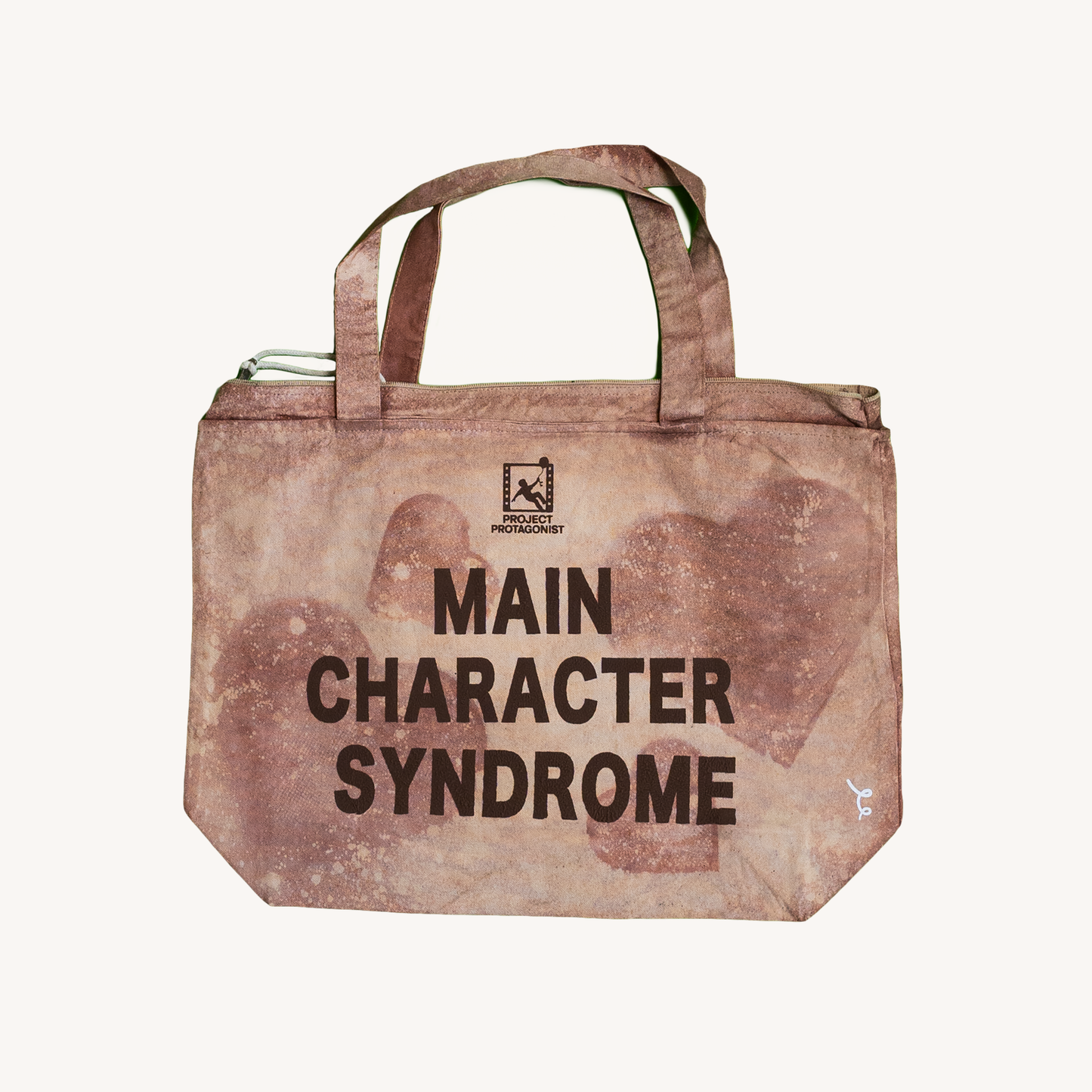 Spilled Coffee Canvas Tote