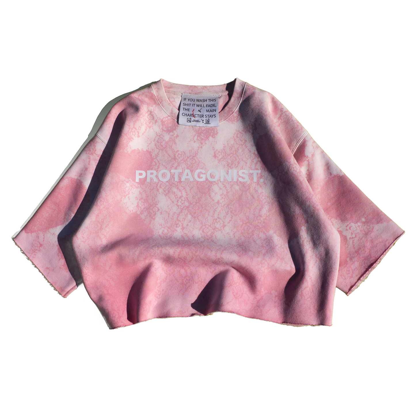 Concrete Rose Cropped Sweater