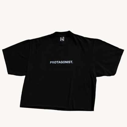 Protagonist - Rated P Drop Shoulder Tee(black)