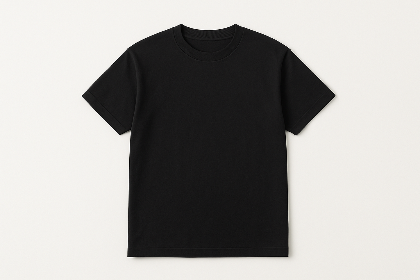 black shirt