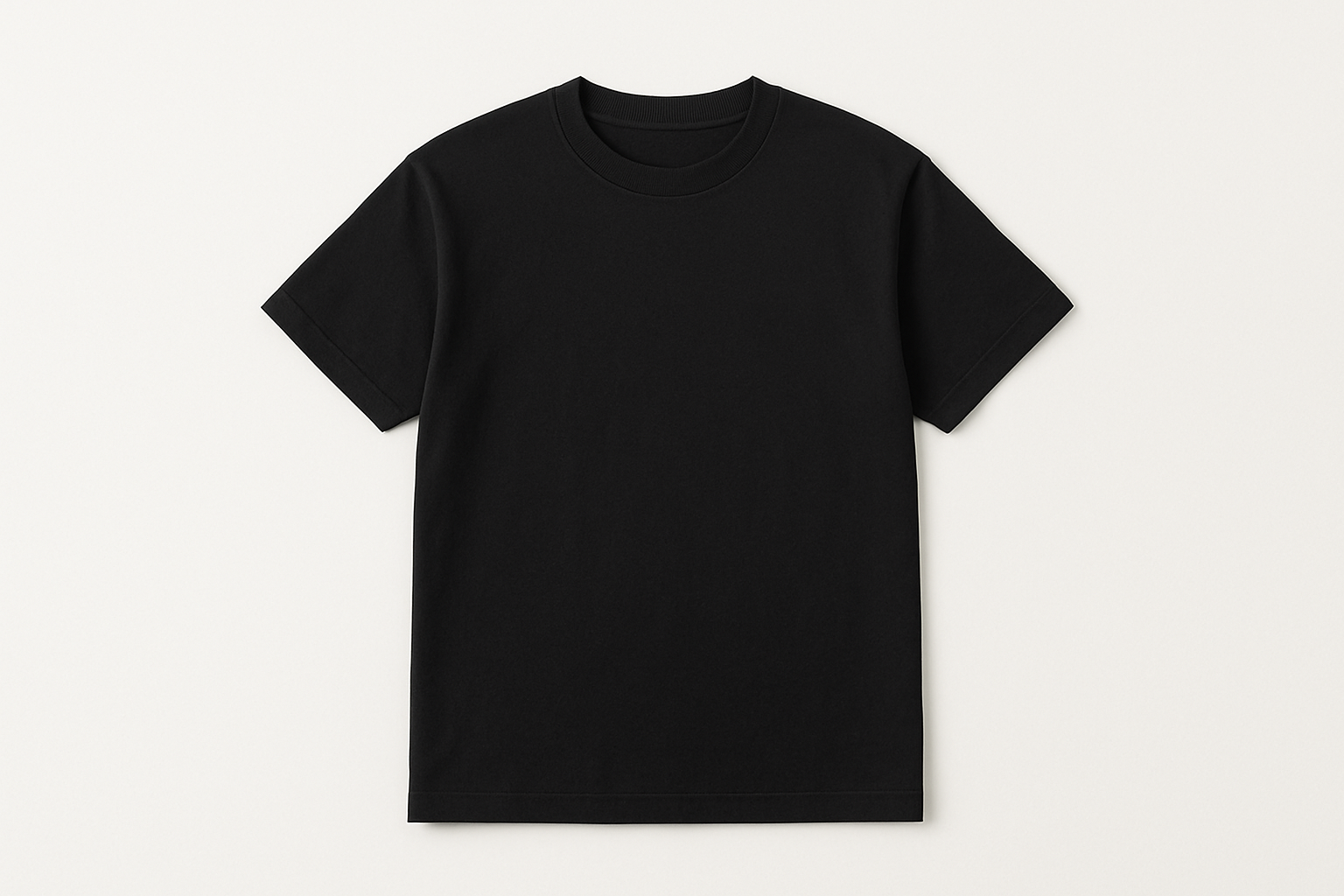 black shirt