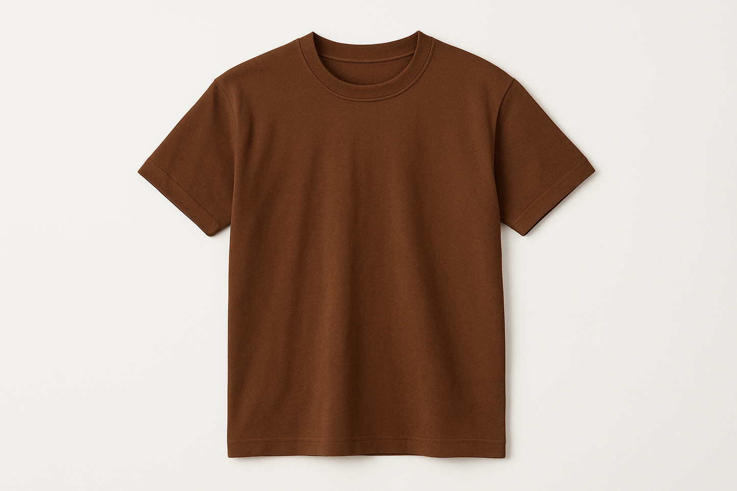 brown tshirt