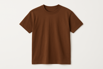 brown tshirt