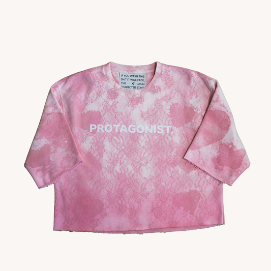 Concrete Rose Cropped Sweater