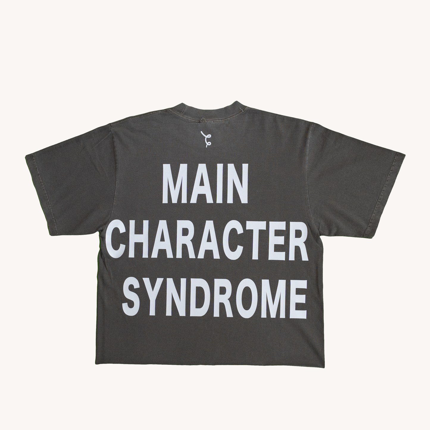 "CAST CREW CROP" Grey - Main Character Syndrome Collection