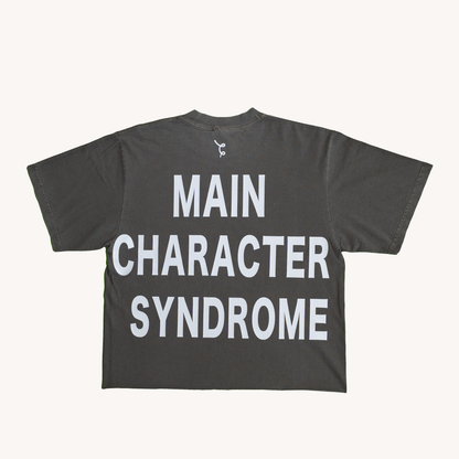 "CAST CREW CROP" Grey - Main Character Syndrome Collection