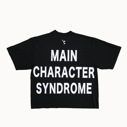 "CAST CREW CROP" Black