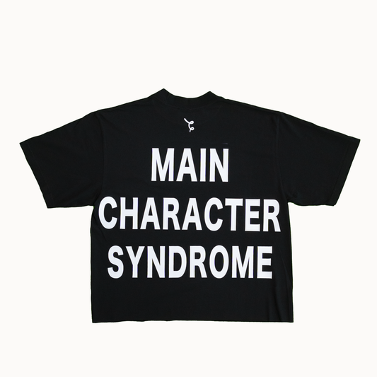 "CAST CREW CROP" Black